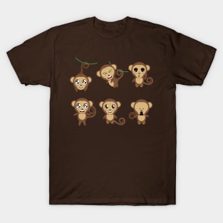 Happy monkeys T-Shirt